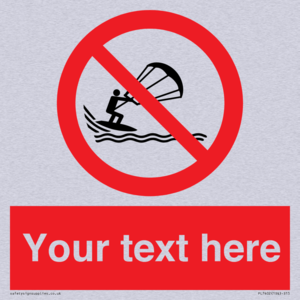 Custom No kite surfing